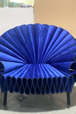 Modern Minimalist Fabric Single Sofa Chair