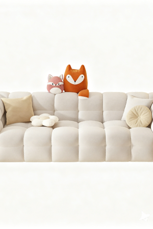 Cozy Lamb Fleece Single Sofa