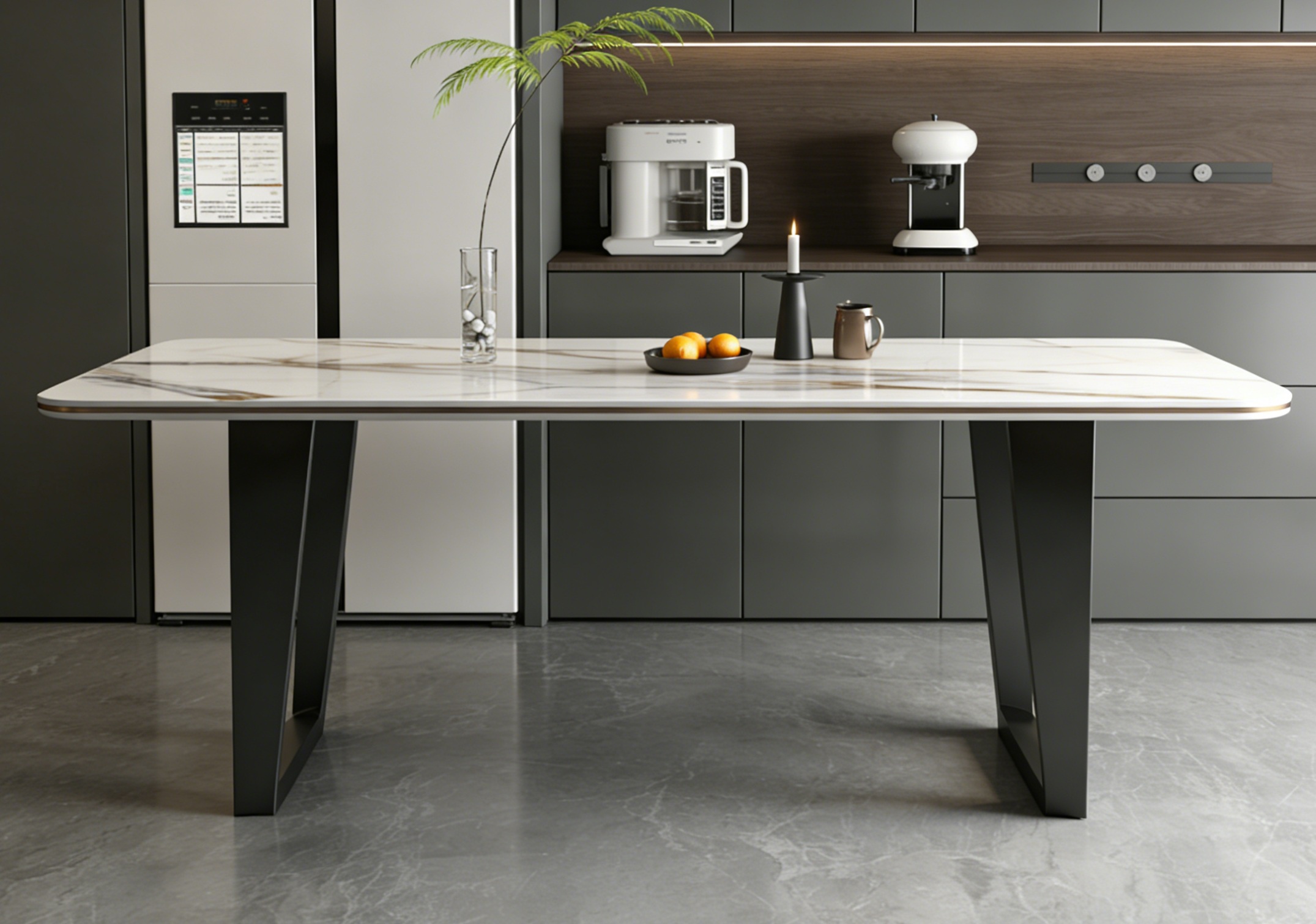 Modern Style Sintered Stone Dining Table